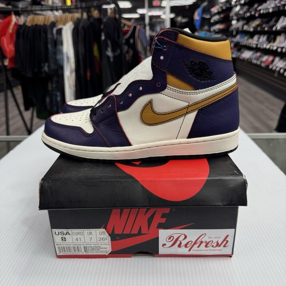 Size 8 - Air Jordan 1 High SB LA To Chicago 2019 CD6578-507 DEADSTOCK